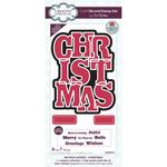 Big Bold Words Christmas Craft Die and Stamp Set - Creative Expressions