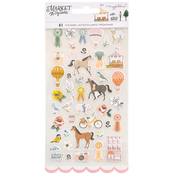 Market Square Puffy Stickers - Maggie Holmes
