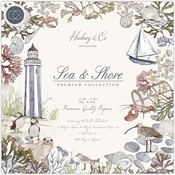 Sea & Shore Double-Sided 12 x 12 Paper Pad - Craft Consortium