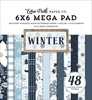 Winter Cardmakers 6X6 Mega Pad - Echo Park