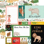 Multi Journaling Cards Paper - Animal Kingdom - Echo Park