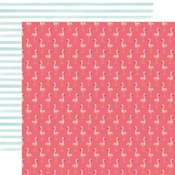 Flock of Flamingos Paper - Animal Kingdom - Echo Park