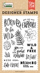 Born To Be Wild Stamp Set - Animal kingdom - Echo Park