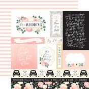 Journaling Cards Paper - Wedding - Echo Park