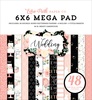 Wedding Cardmakers 6X6 Mega Pad - Echo Park