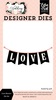 Love Banner Die Set - Wedding - Echo Park