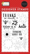 Today Is A Good Day Stamp Set - Sunflower Market - Carta Bella