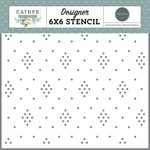 Flower Clusters Stencil - Gather At Home - Carta Bella