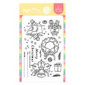 Christmas Tag Elements Stamp Set - Waffle Flower Crafts