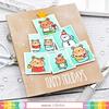 Hamster Family Stamp Set - Waffle Flower Crafts