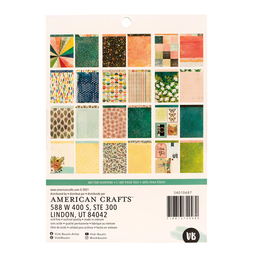 Vicki Boutin Fernwood Double-Sided Cardstock 12x12