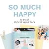 So Much Happy 30 Sheet Sticker Value Pack - Me & My Big Ideas