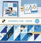 Sparkling Snow 12x12 Paper Stack - Die Cuts With A View
