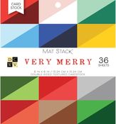 Very Merry 6x6 Paper Stack - Die Cuts With A View