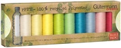 Pastel - Gutermann rPET Polyester Sew-All Thread Set - 10 Spools