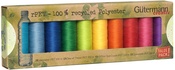 Bright - Gutermann rPET Polyester Sew-All Thread Set - 10 Spools