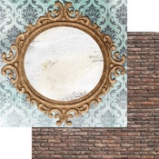 Mirror Mirror Paper - Brick Wall & Frames - Memory-Place