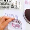 Big Happy Sentiments Stamp Set - Catherine Pooler