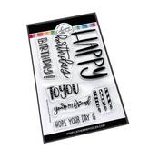 Big Happy Sentiments Stamp Set - Catherine Pooler
