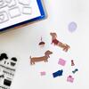 Doxie Birthday Party Stamp Set - Catherine Pooler