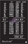 Book of Numbers Stencil - Finnabair