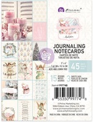 Christmas Sparkle 3x4 Journaling Cards - Prima