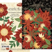 Shades Of Red Flower Assortment - Graphic 45