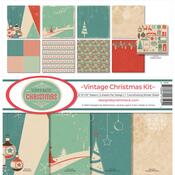 Vintage Christmas 12x12 Collection Kit - Reminisce