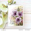 Paint-A-Flower: Fashion Monger Dahlia Outline Stamp Set Clear Stamps - Altenew