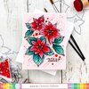 Poinsettia Blooms Matching Die - Waffle Flower