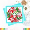 Poinsettia Blooms Stamp Set - Waffle Flower