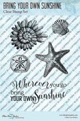 Bring Your Own Sunshine Clear Stamps - Blue Fern Studios