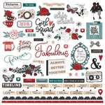 Our Friendship Thru The Years Element Stickers - Photoplay