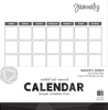 Undated 12x12 Unbound Calendar - Photoplay