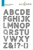 Modern Alphabet Stamp Set - Altenew