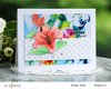 Inky Lily Simple Coloring Stencil - Altenew