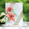 Inky Lily Simple Coloring Stencil - Altenew