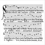 Medieval Music 12x12 Stencil - The Crafter's Workshop
