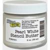 Pearl White 2oz Stencil Butter - The Crafter's Workshop