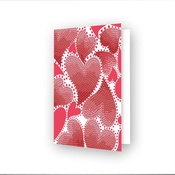 Heart Swirl - Diamond Dotz Diamond Art Greeting Card Kit 5"X7"