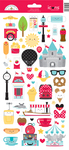 Fun At The Park Icons Stickers - Doodlebug