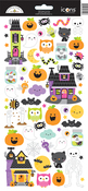 Happy Haunting Icons Stickers - Doodlebug