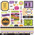 Happy Haunting This & That Sticker Sheet - Doodlebug