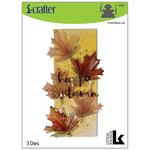 Folded Maple Leaf Dies - i-Crafter