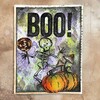 Halloween Doodles Tim Holtz Cling Stamps - Stampers Anonymous