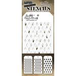 Shifter Multi Harlequin Tim Holtz Layered Stencil Set - Stampers Anonymous