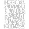 Stylized Alphabet Thinlits Dies - Sizzix