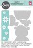 Cozy Bear Thinlits Dies with Textured Impressions - Sizzix