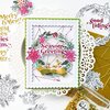 Poinsettia Clear Stamps - Pinkfresh Studio