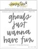 Ghouls Just Wanna Have Fun 3x3 Stamp Set - Honey Bee Stamps